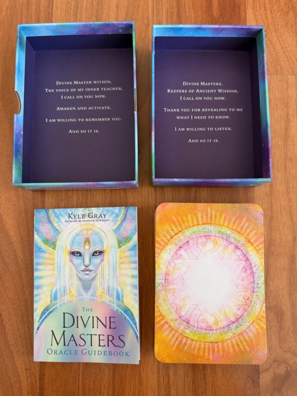 ❤️ The Divine Masters Oracle Card Deck by Kyle Gray New in Box